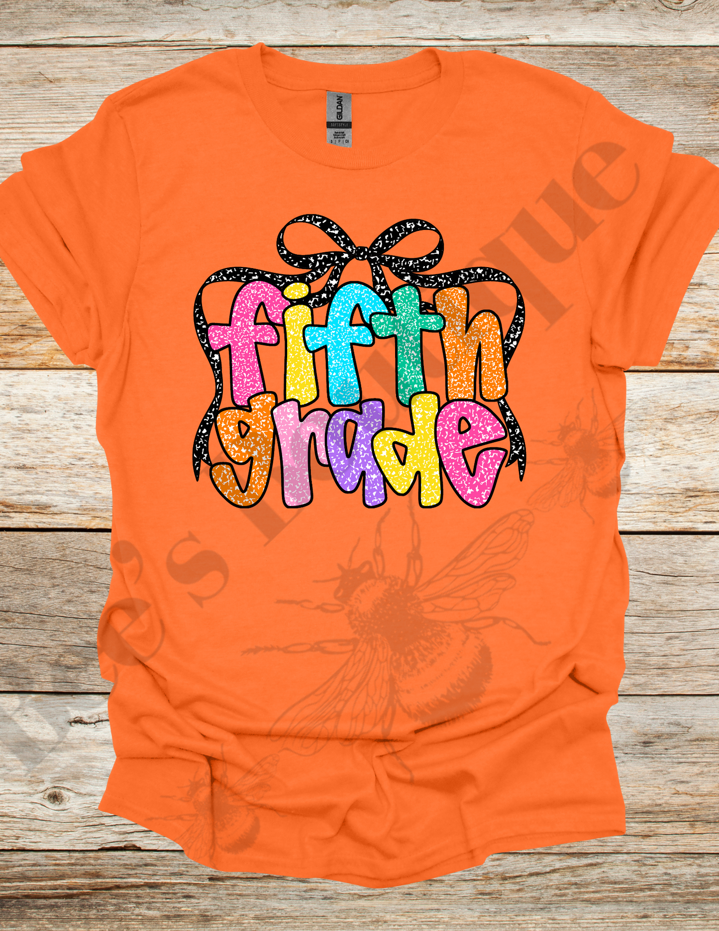 Fifth Grade Composition Bow Shirt