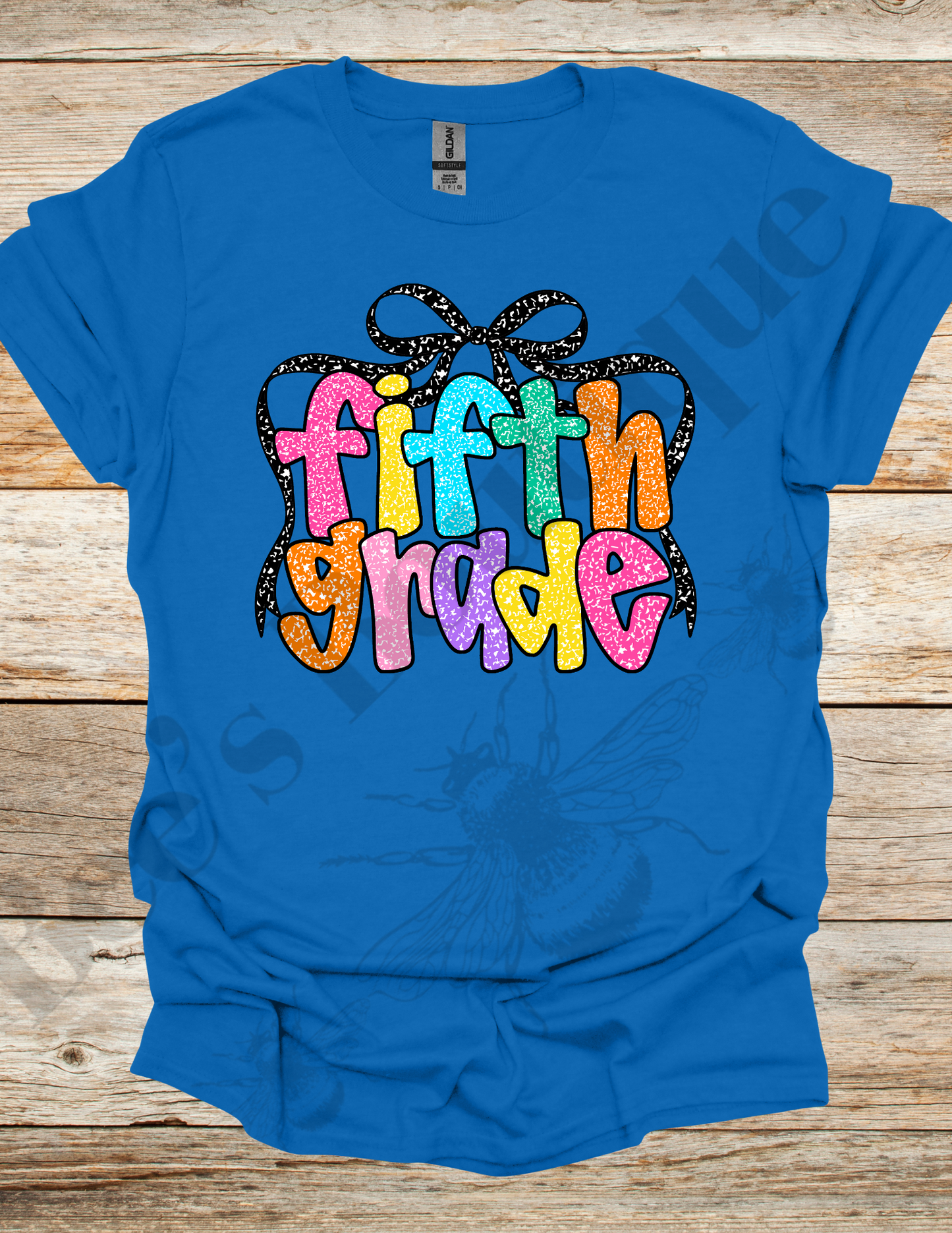 Fifth Grade Composition Bow Shirt