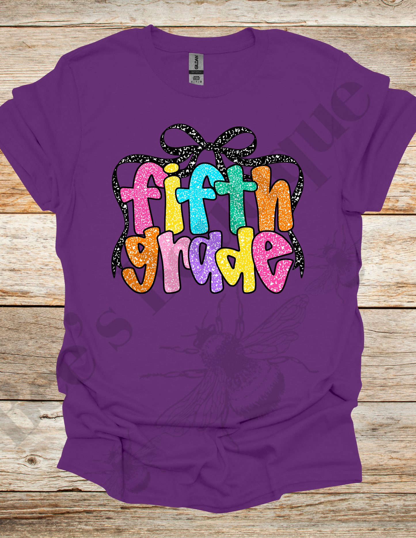 Fifth Grade Composition Bow Shirt