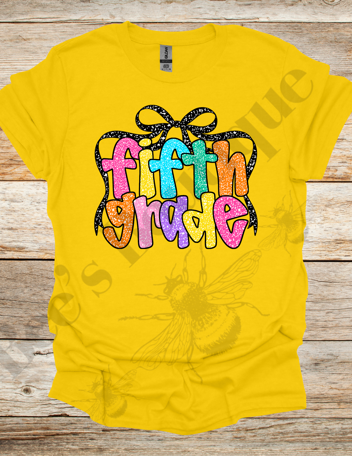 Fifth Grade Composition Bow Shirt