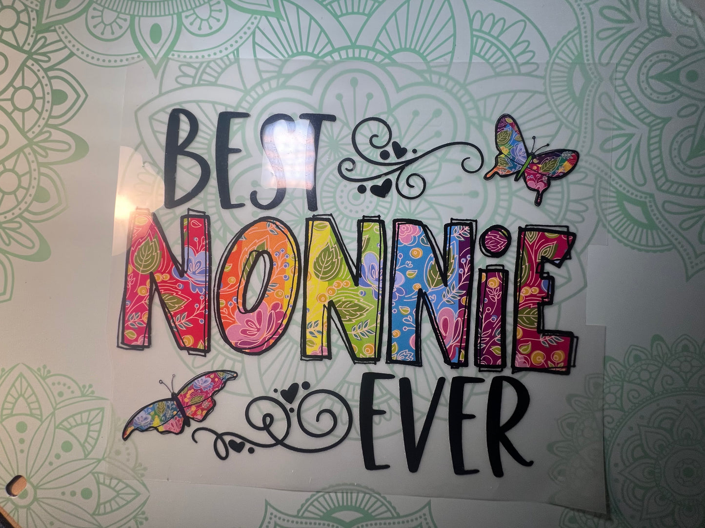 Best Nonnie Ever Heat Transfer