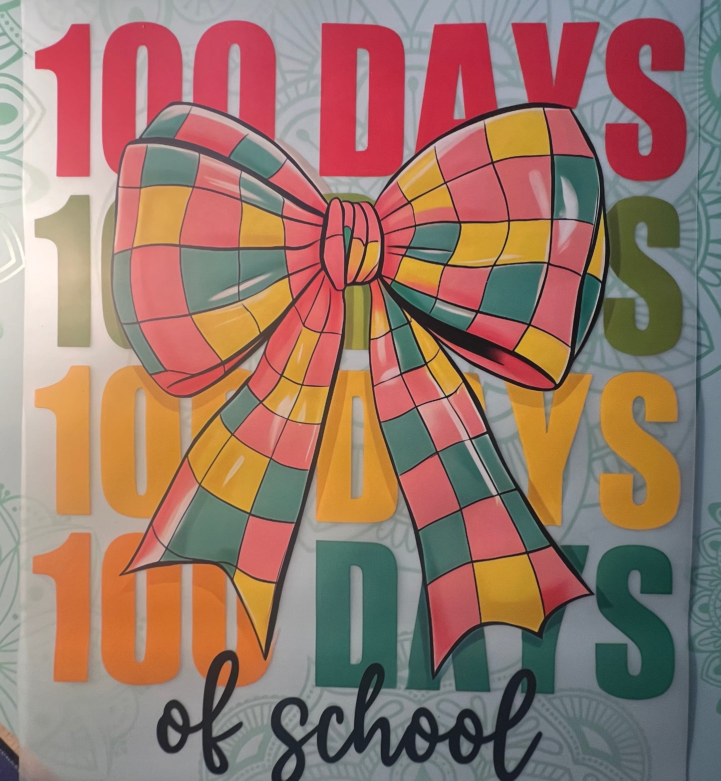 100 Days Of School Heat Transfer