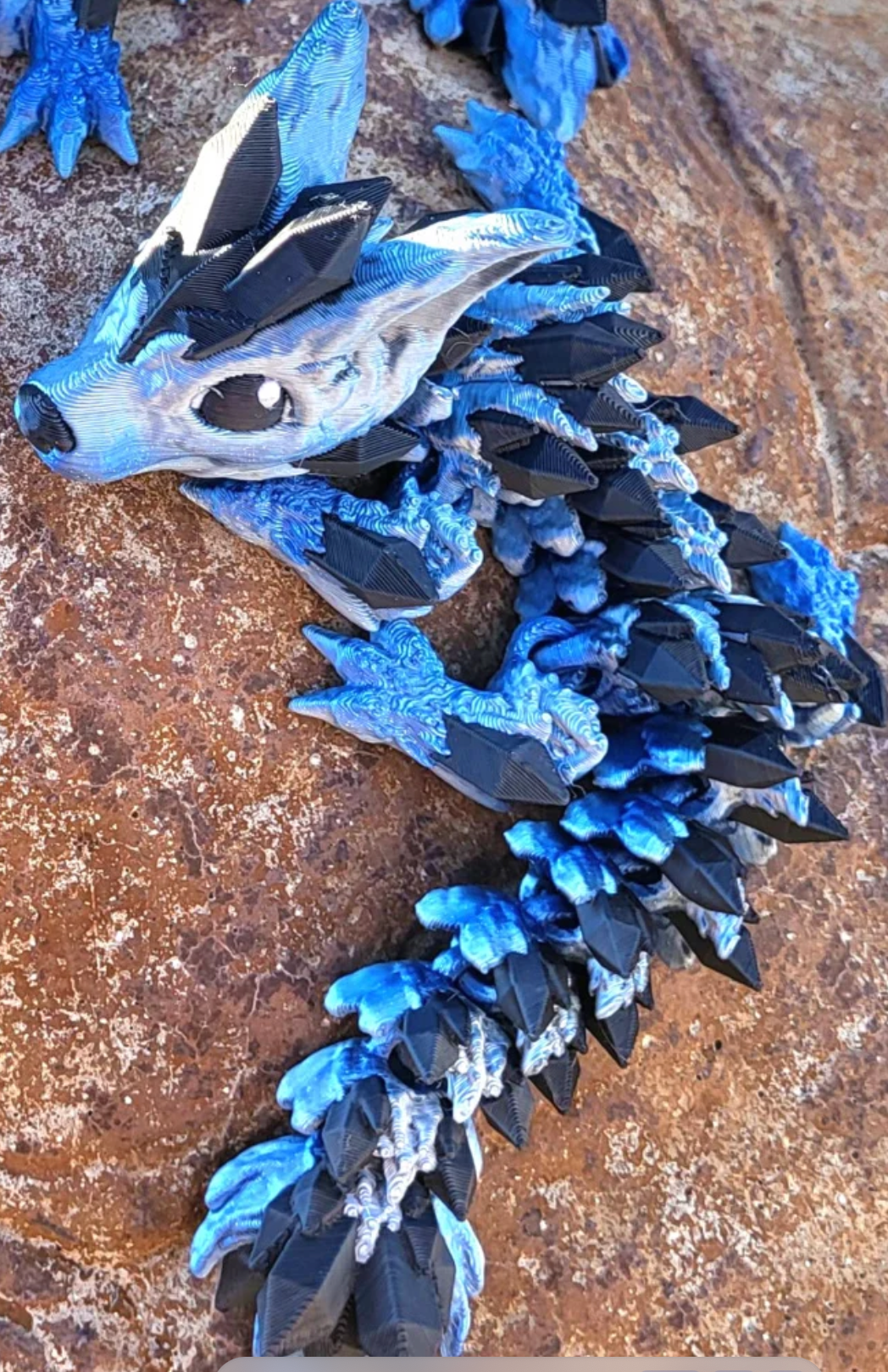 Crystal Wolf Dragon