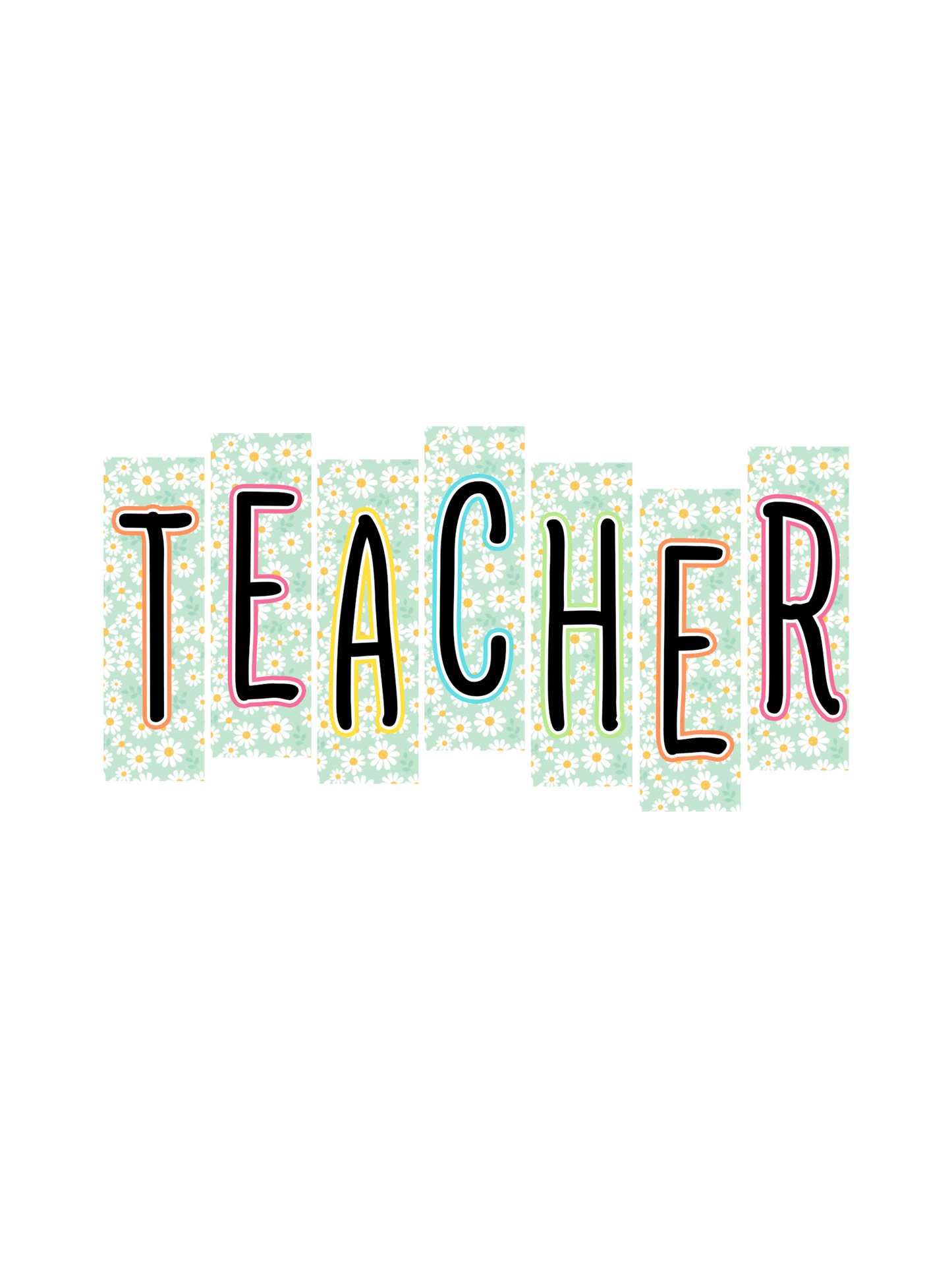 School Staff Daisy Shirt