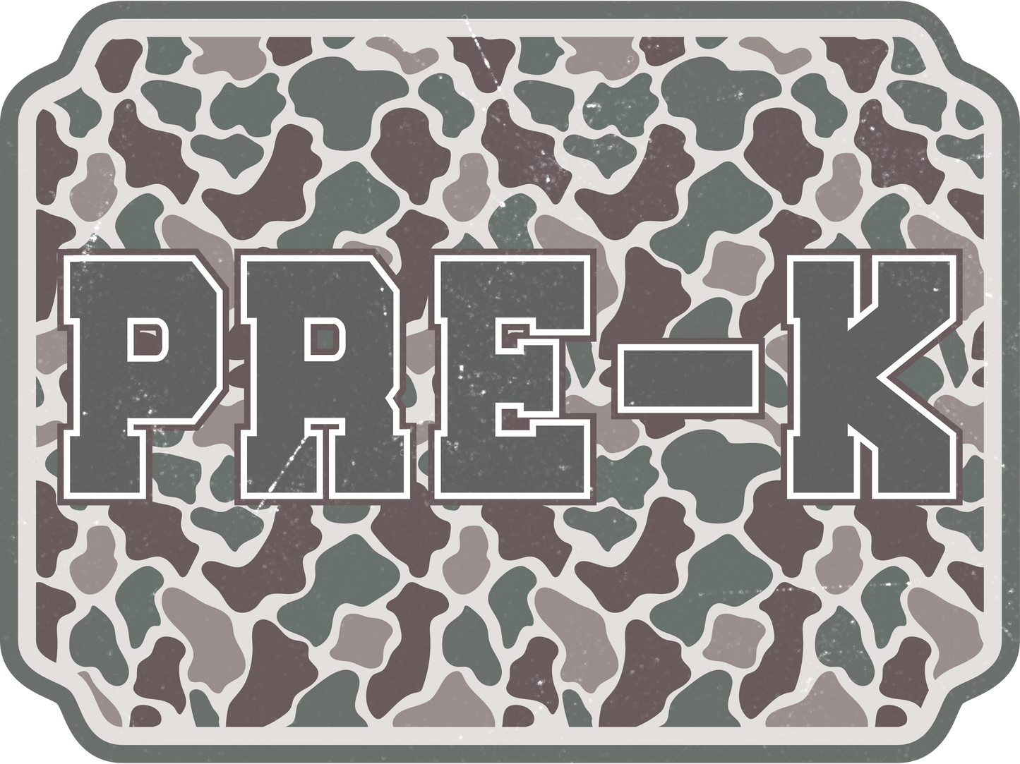 Camo Grade Level Youth Shirt