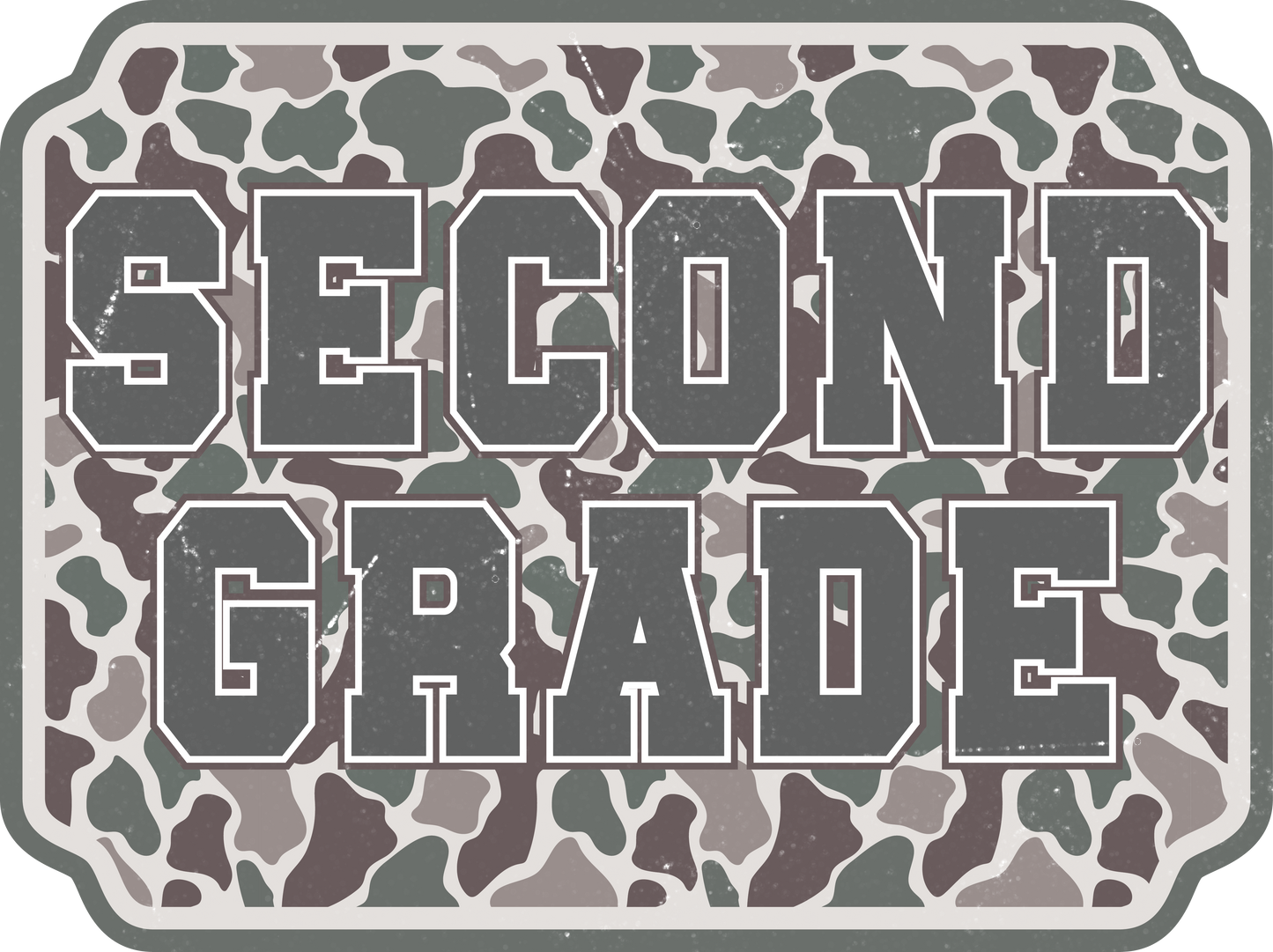 Camo Grade Level Youth Shirt