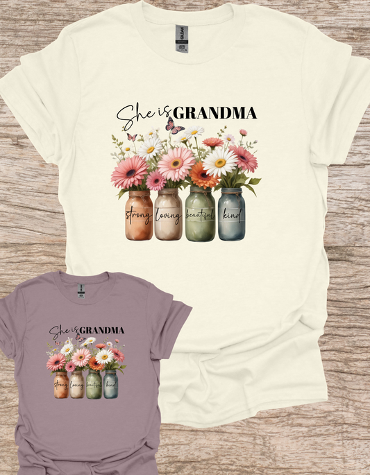 She Is Grandma Shirt