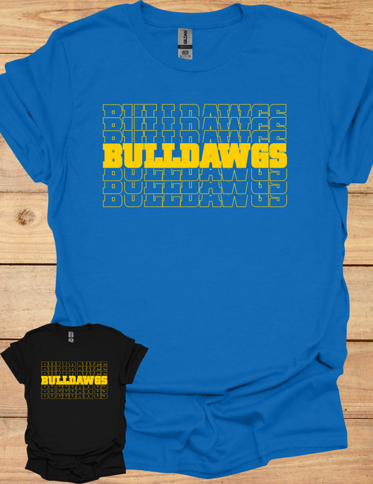 Yellow Bulldawgs Shirt