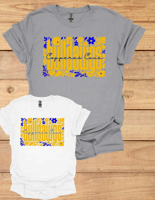 Bulldawgs Floral Shirt