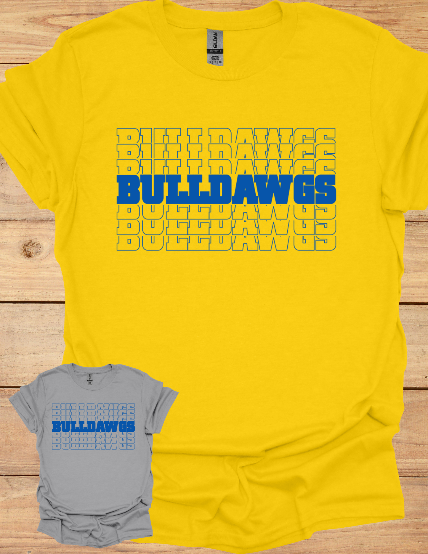 Blue Bulldawgs Shirt