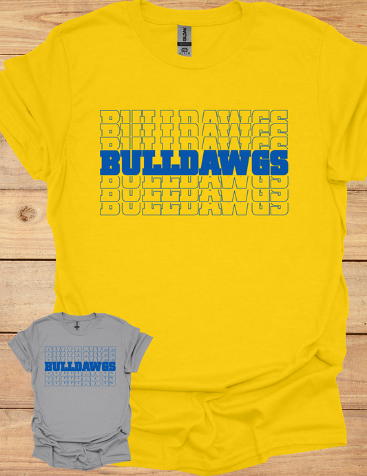 Blue Bulldawgs Shirt