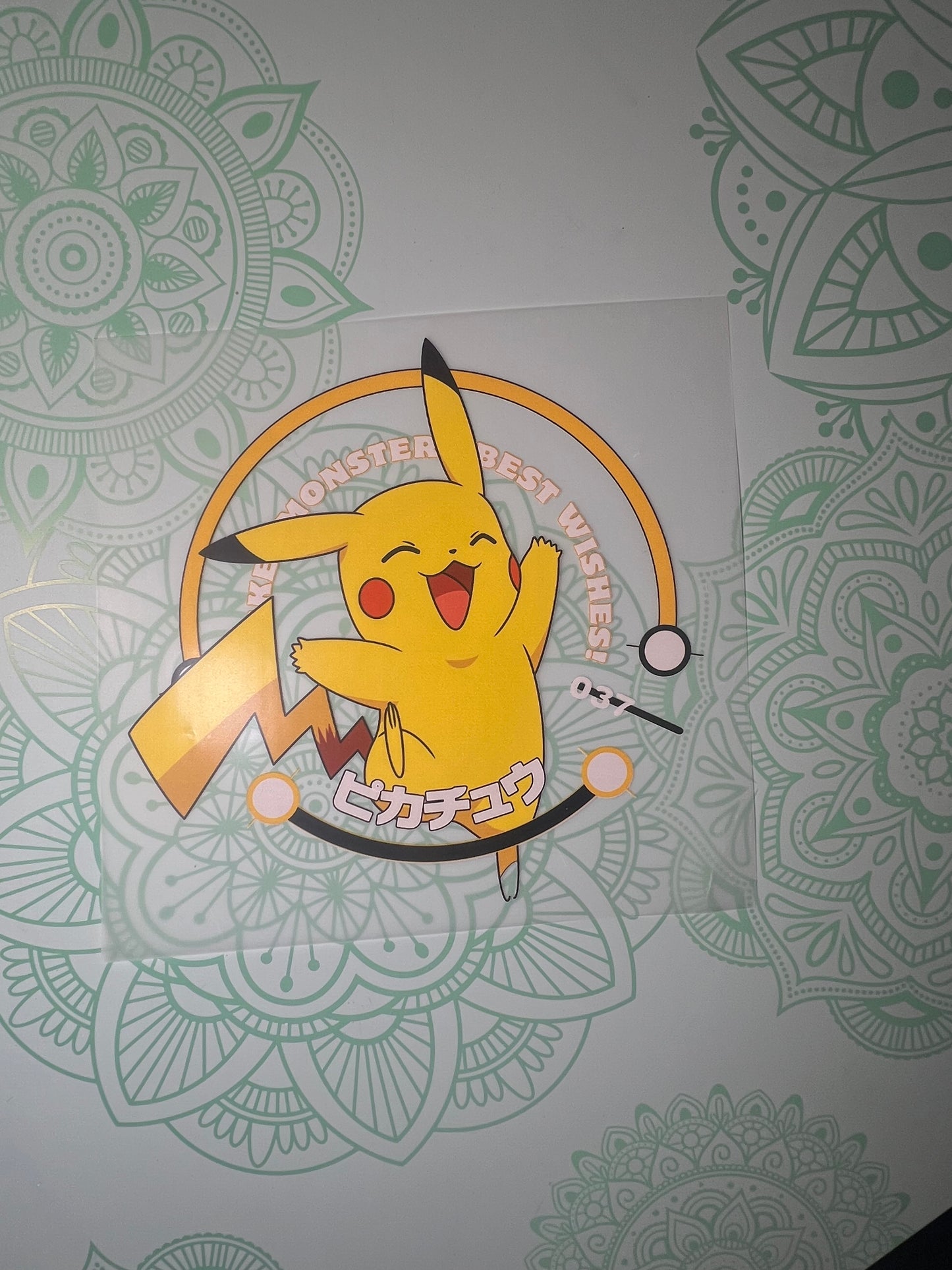 Pikachu Heat Transfer