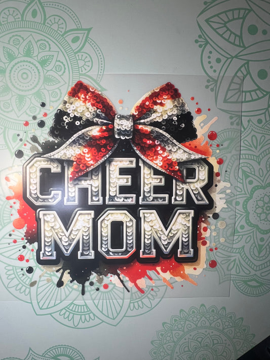 Cheer Mom Heat Transfer