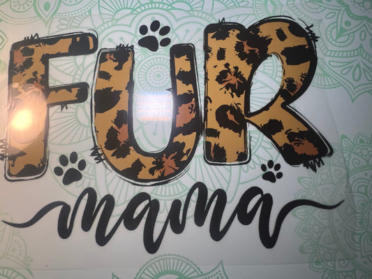 Fur Mama Heat Transfer