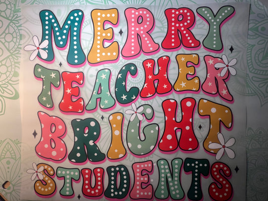 Merry Teacher Heat Transfer