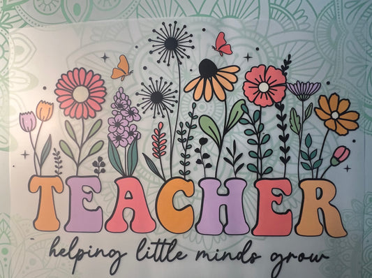 Teacher Helping Little Mind Grow Heat Transfer