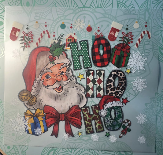 Ho Ho Ho Santa Heat Transfer