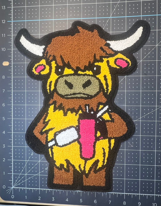 Highland Cow Iron-On