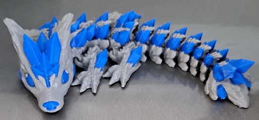 Crystal Wolf Dragon